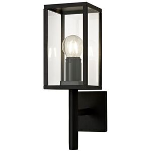 Luminosa Lighting Winfield Upward Wall Lamp, 1 x E27, IP54, Graphite Black Luminosa Lighting Winfield Upward Wall Lamp, 1 x E27, IP54, Graphite Black