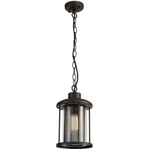 Luminosa Lighting Galen Ceiling Pendant, 1 x E27, Antique Bronze, Clear Glass, IP54 Luminosa Lighting Galen Ceiling Pendant, 1 x E27, Antique Bronze, Clear Glass, IP54
