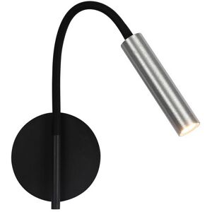 Luminosa Lighting Wall Lamp - Adjustable 5W LED Black Aluminium Luminosa Lighting Wall Lamp - Adjustable 5W LED Black Aluminium