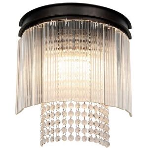 Luminosa Lighting Sennett Wall Light, 2 Light E14, Brown Oxide Luminosa Lighting Sennett Wall Light, 2 Light E14, Brown Oxide