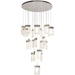 Luminosa Fulton Ceiling Light - 21 LED - 3000K - Polished Chrome Luminosa Fulton Ceiling Light - 21 LED - 3000K - Polished Chrome