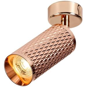 Luminosa Lighting Madrid Surface Mounted Spot Light, 1 x GU10, Rose Gold Luminosa Lighting Madrid Surface Mounted Spot Light, 1 x GU10, Rose Gold