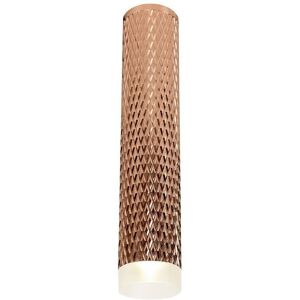 Luminosa Lighting Madrid 1 Light 30cm Surface Mounted Ceiling GU10, Rose Gold, Acrylic Ring Luminosa Lighting Madrid 1 Light 30cm Surface Mounted Ceiling GU10, Rose Gold, Acrylic Ring