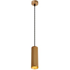 Luminosa Lighting Madrid 1 Light 20cm Ceiling Pendant Light GU10, Champagne Gold Luminosa Lighting Madrid 1 Light 20cm Ceiling Pendant Light GU10, Champagne Gold