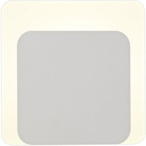 Luminosa Lighting Altona Magnetic Base Wall Lamp, 12W LED 3000K 498lm, 15, 19cm Square Bottom Offset, Sand White, Acrylic Frosted Diffuser Luminosa Lighting Altona Magnetic Base Wall Lamp, 12W LED 3000K 498lm, 15, 19cm Square Bottom Offset, Sand White, Acrylic Frosted Diffuser