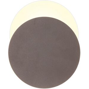 Luminosa Lighting Altona Magnetic Base Wall Lamp, 12W LED 3000K 498lm, 20, 19cm Round Bottom Offset, Coffee, Acrylic Frosted Diffuser Luminosa Lighting Altona Magnetic Base Wall Lamp, 12W LED 3000K 498lm, 20, 19cm Round Bottom Offset, Coffee, Acrylic Frosted Diffuser