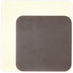 Luminosa Lighting Altona Magnetic Base Wall Lamp, 12W LED 3000K 498lm, 15, 19cm Square Right Offset, Coffee, Acrylic Frosted Diffuser Luminosa Lighting Altona Magnetic Base Wall Lamp, 12W LED 3000K 498lm, 15, 19cm Square Right Offset, Coffee, Acrylic Frosted Diffuser