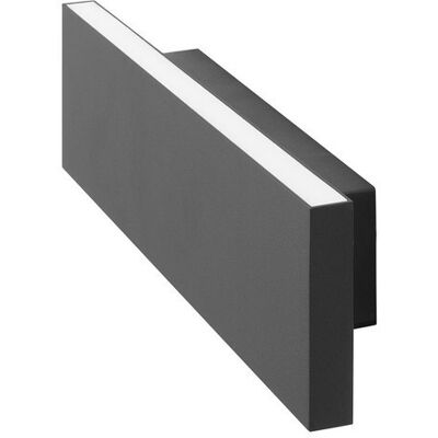 Forlight Thin - LED Up Down Wall Light Black - 6.4W - 3000K - 215lm Forlight Thin - LED Up Down Wall Light Black - 6.4W - 3000K - 215lm