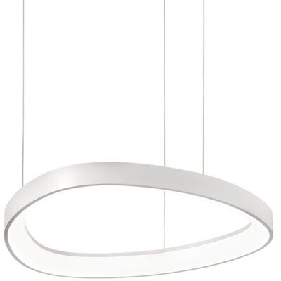 Ideal Lux Gemini LED Pendant Light - White, Adjustable, 3000K Ideal Lux Gemini LED Pendant Light - White, Adjustable, 3000K