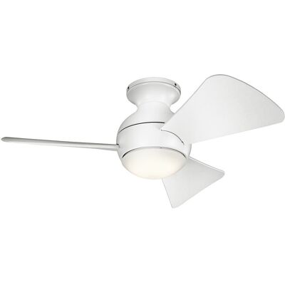 Elstead - Sola 3 Blade 86cm Ceiling Fan with LED Light - Ceiling Fan Elstead - Sola 3 Blade 86cm Ceiling Fan with LED Light - Ceiling Fan