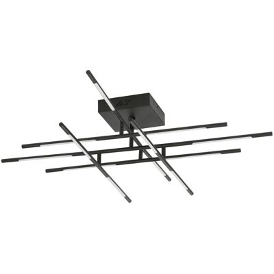 Nova Luce Raccio LED Ceiling Light - IP20, 48W, 3360Lm, Black, Dimmable Nova Luce Raccio LED Ceiling Light - IP20, 48W, 3360Lm, Black, Dimmable