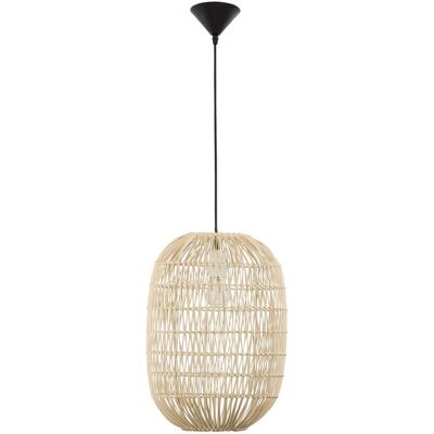 Nova Luce Melody Rattan Pendant Light - Pendant Ceiling Light Nova Luce Melody Rattan Pendant Light - Pendant Ceiling Light