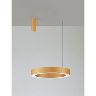 NOVA LUCE Morbido Gold Pendant Light - LED Ceiling Lamp NOVA LUCE Morbido Gold Pendant Light - LED Ceiling Lamp
