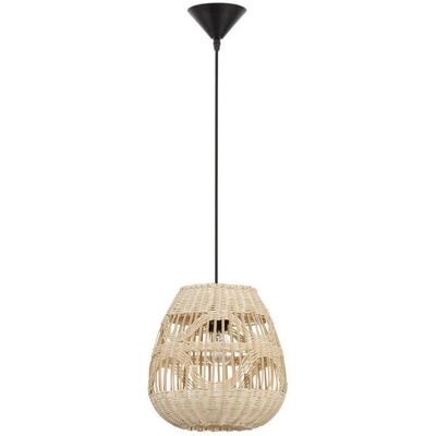 NOVA LUCE Marlo Natural Rattan Pendant Light - Ceiling Lamp NOVA LUCE Marlo Natural Rattan Pendant Light - Ceiling Lamp