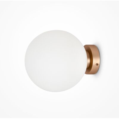 Maytoni Basic Form Large Wall Lamp - E14, Gold, 20cm Maytoni Basic Form Large Wall Lamp - E14, Gold, 20cm