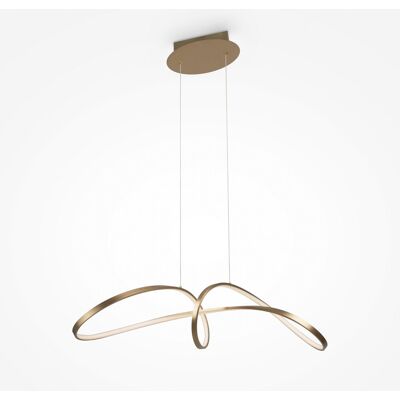 Maytoni Curve Pendant Light - LED Gold 4000K Maytoni Curve Pendant Light - LED Gold 4000K
