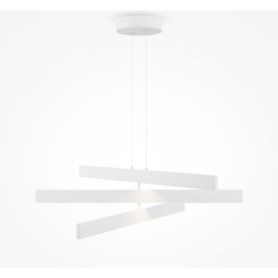 Maytoni Origami Modern 3 Ceiling Light - LED, White Maytoni Origami Modern 3 Ceiling Light - LED, White