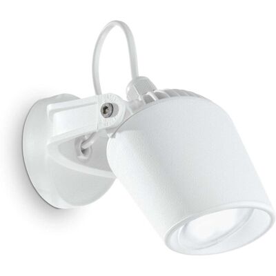 Ideal Lux Minitommy White IP66 GU10 Outdoor Wall Spotlight Ideal Lux Minitommy White IP66 GU10 Outdoor Wall Spotlight