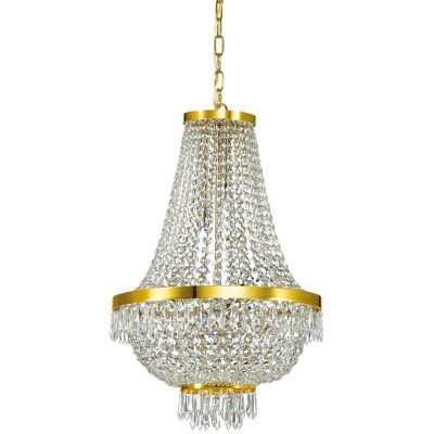The Italian Collection N25867 Caesar 9 Light Ceiling Chandelier - Chandelier The Italian Collection N25867 Caesar 9 Light Ceiling Chandelier - Chandelier