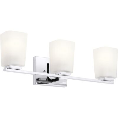 Kichler Roehm 3 Light Bathroom Wall Lamp - Wall Sconce Kichler Roehm 3 Light Bathroom Wall Lamp - Wall Sconce