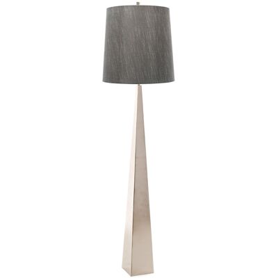Elstead Lighting Ascent Polished Nickel 1 Light Floor Lamp - Floor Lamp Elstead Lighting Ascent Polished Nickel 1 Light Floor Lamp - Floor Lamp