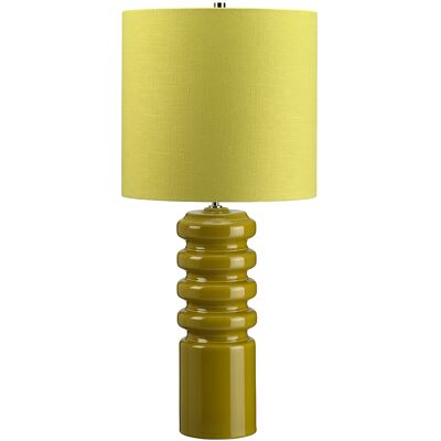 Elstead Lighting Contour Lime 1 Light Table Lamp E27 Elstead Lighting Contour Lime 1 Light Table Lamp E27