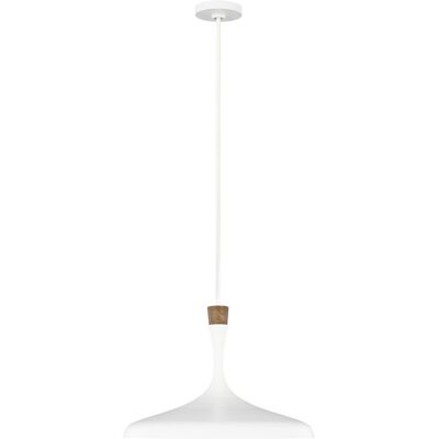 Elstead Lighting Darwin 1 Light Pendant - Matte White - Urban Rustic Elstead Lighting Darwin 1 Light Pendant - Matte White - Urban Rustic