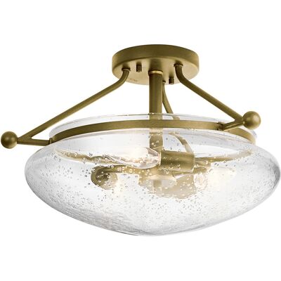 Quintessentiale Belle 3 Light Semi-Flush Ceiling Fitting - Ceiling Light Quintessentiale Belle 3 Light Semi-Flush Ceiling Fitting - Ceiling Light