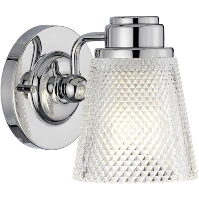 Quintiesse Hudson LED Wall Light - Classic Bathroom Sconce Quintiesse Hudson LED Wall Light - Classic Bathroom Sconce