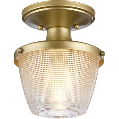 Elstead Quoizel Dublin Natural Brass Bathroom Ceiling Light - Lighting Fixture Elstead Quoizel Dublin Natural Brass Bathroom Ceiling Light - Lighting Fixture