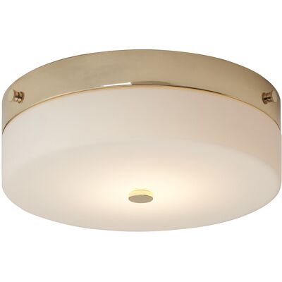 Elstead Tamar Large Flush Light - Gold - Ceiling Light Elstead Tamar Large Flush Light - Gold - Ceiling Light