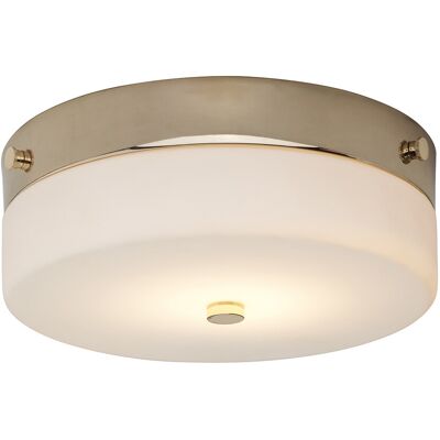 Elstead Tamar Ceiling Light - Polished Gold - 23.5cm Elstead Tamar Ceiling Light - Polished Gold - 23.5cm