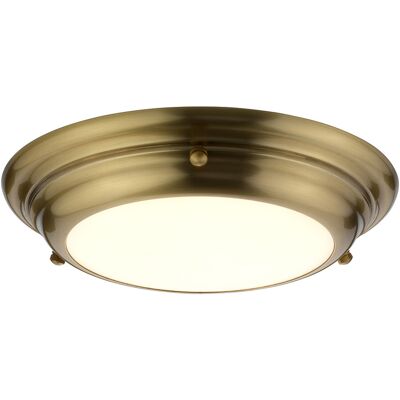 Elstead Welland Small 12W LED Flush Ceiling Fitting - LED Ceiling Light Elstead Welland Small 12W LED Flush Ceiling Fitting - LED Ceiling Light