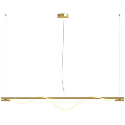 Maytoni Tau Gold 180cm LED Ceiling Light - Ceiling Light Maytoni Tau Gold 180cm LED Ceiling Light - Ceiling Light