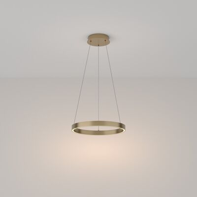 Maytoni Rim Brass 40cm LED Pendant Light - Pendant Ceiling Light Maytoni Rim Brass 40cm LED Pendant Light - Pendant Ceiling Light