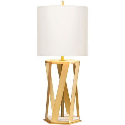 Elstead Apollo Brushed Brass Table Lamp - Modern Design Elstead Apollo Brushed Brass Table Lamp - Modern Design