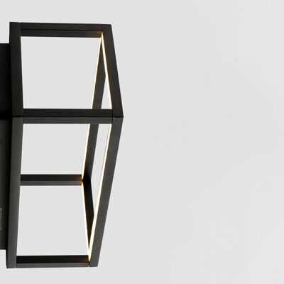 Faro TIDE 600 Black Wall Light - Bathroom Mirror Lamp Faro TIDE 600 Black Wall Light - Bathroom Mirror Lamp