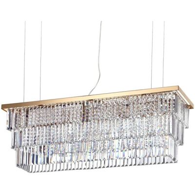 The Italian Collection Martinez 8 Light Chandelier - Gold The Italian Collection Martinez 8 Light Chandelier - Gold