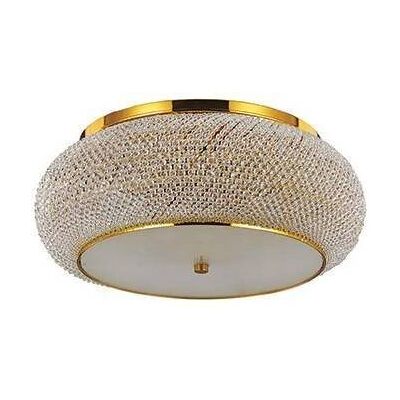 The Italian Collection N27119 Pasha 14 Light Semi-Flush Ceiling Fitting - Ceiling Light The Italian Collection N27119 Pasha 14 Light Semi-Flush Ceiling Fitting - Ceiling Light
