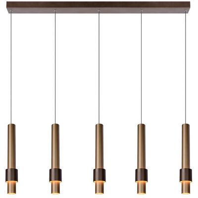 Lucide Lighting Margary Modern Pendant light - LED Dim. - 5x4,2W 2700K - Coffee Lucide Lighting Margary Modern Pendant light - LED Dim. - 5x4,2W 2700K - Coffee