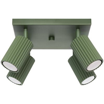 Sollux Lighting Karbon Minimalist Ceiling Spotlight Cluster - Ceiling Spotlight Sollux Lighting Karbon Minimalist Ceiling Spotlight Cluster - Ceiling Spotlight