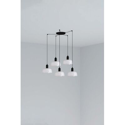 Faro Barcelona Tatawin Pendant Lamp - White - Modern Interior Lighting Faro Barcelona Tatawin Pendant Lamp - White - Modern Interior Lighting