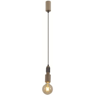 Naeve Wooden Pendant Light - E27, Light Wood - Pendant Light Naeve Wooden Pendant Light - E27, Light Wood - Pendant Light