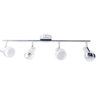 NÄVE Chromey LED Ceiling Spotlight - Adjustable 4-Source NÄVE Chromey LED Ceiling Spotlight - Adjustable 4-Source