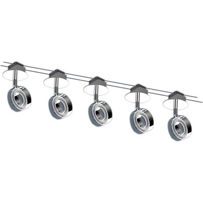 Näve Tony Pendant Light - 5-Spot Adjustable Indoor Lamp Näve Tony Pendant Light - 5-Spot Adjustable Indoor Lamp