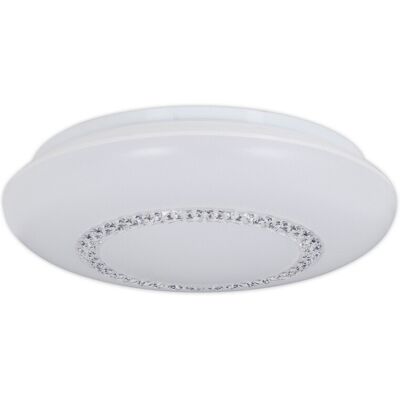 Näve Pilsen White LED Ceiling Light - 41cm Dia, Modern Näve Pilsen White LED Ceiling Light - 41cm Dia, Modern