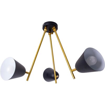 Näve Triton Ceiling Light - Adjustable, Modern, Black Näve Triton Ceiling Light - Adjustable, Modern, Black