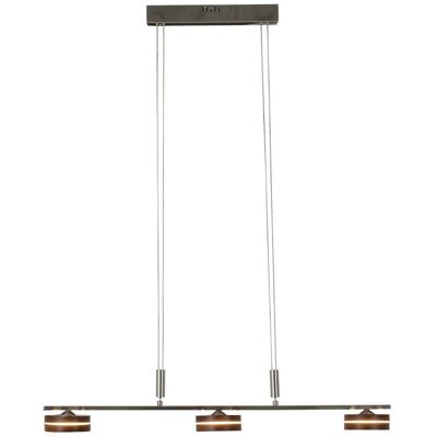 Naeve Triberg LED Pendant Light - 3 Flame, Brown Naeve Triberg LED Pendant Light - 3 Flame, Brown