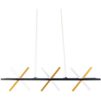 Näve Lighting Cadice LED Bar Pendant Ceiling Light Gold 3000K Näve Lighting Cadice LED Bar Pendant Ceiling Light Gold 3000K