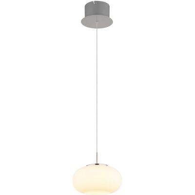 GLOBO LIGHTING LED Pendant Light - Nickel matte - Adjustable height - Indoor GLOBO LIGHTING LED Pendant Light - Nickel matte - Adjustable height - Indoor